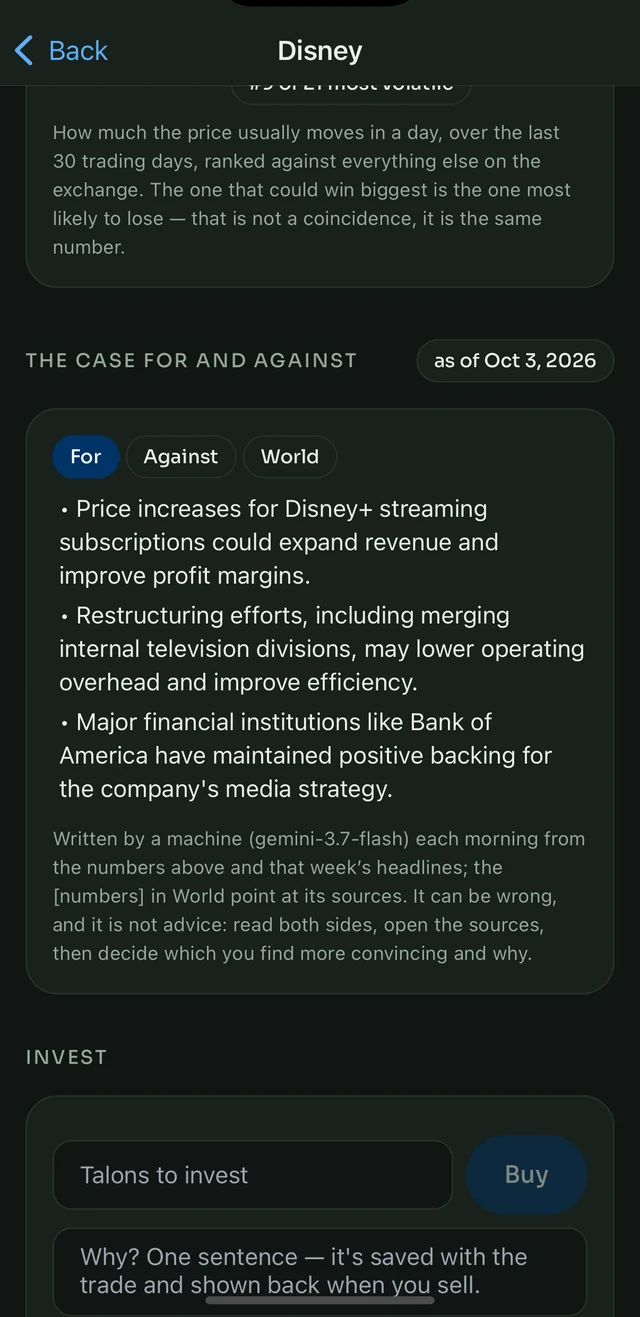 The daily note